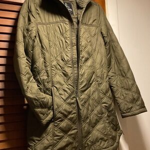 Prana hooded fleece lined Jacket